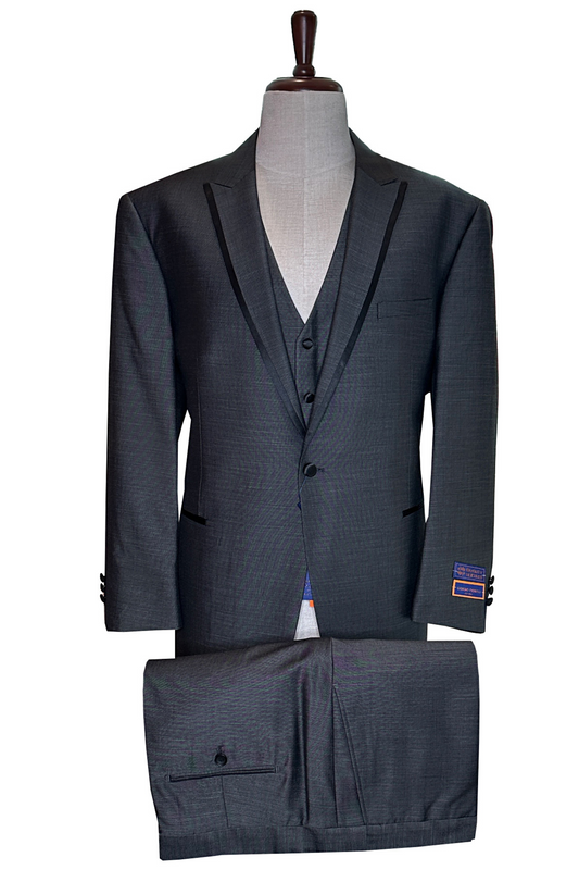 Giorgio Fiorelli Classic Fit Charcoal Gray Tuxedo