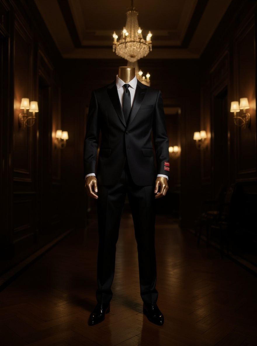 Tuxedos Collection - Classic Fit Black Tuxedo