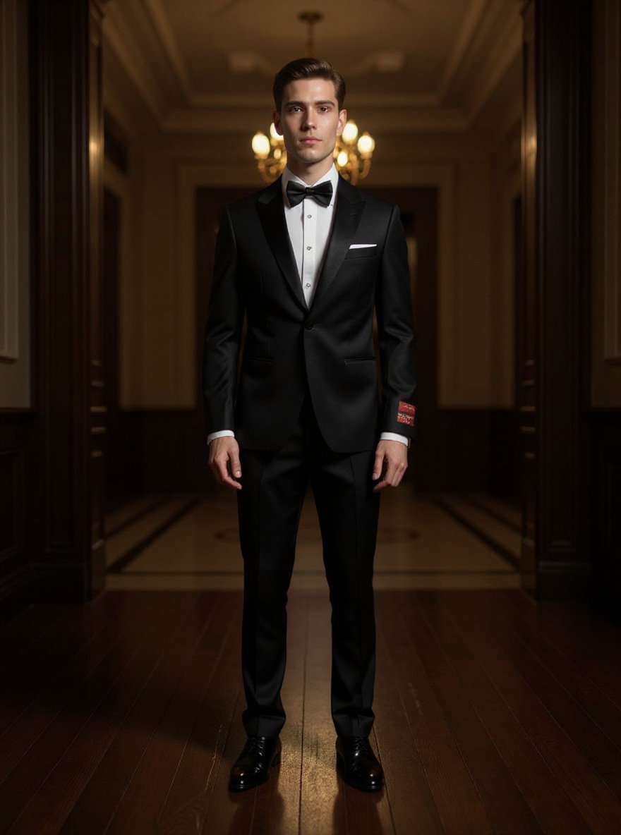 Tuxedos Collection - Classic Fit Black Tuxedo
