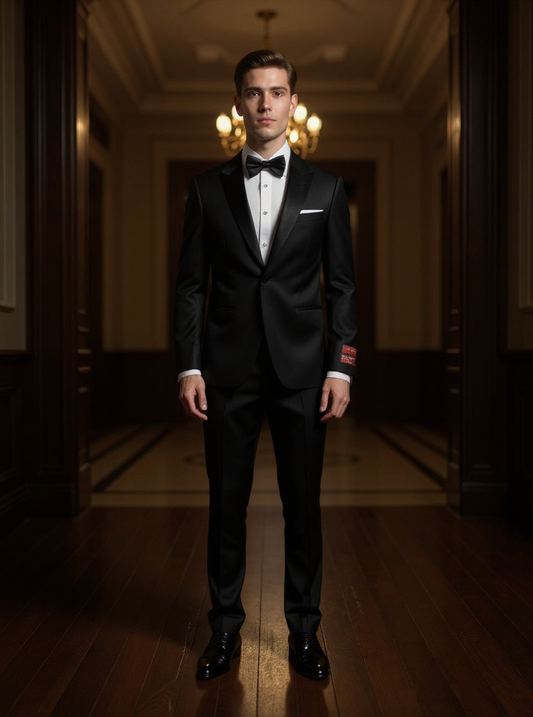 Tuxedos Collection - Classic Fit Black Tuxedo