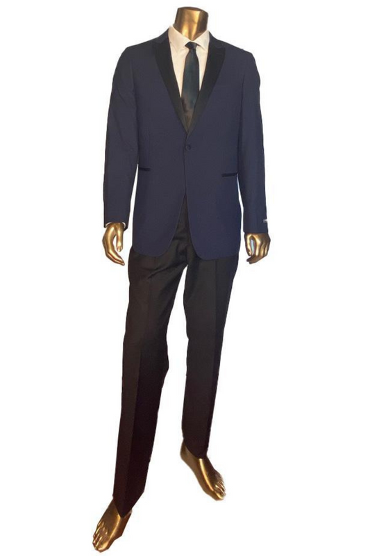 London Fog - Classic Fit Tuxedo Navy Model Two Button