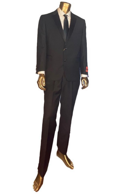 Mantoni - Classic Fit Black Tuxedo