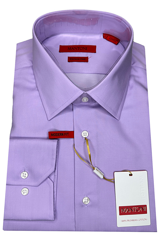 Mantoni - Dress Shirt - Lavender