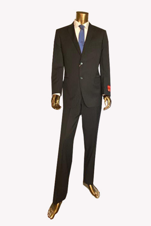 Mantoni - Black Stripe Suit