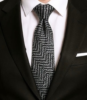 New Collection - Black & Silver Texture Pattern