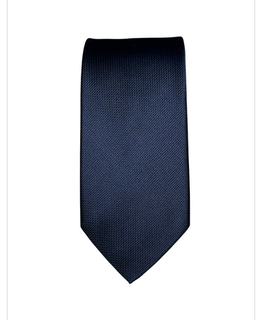 Piattelli Collection - Navy Woven Twill