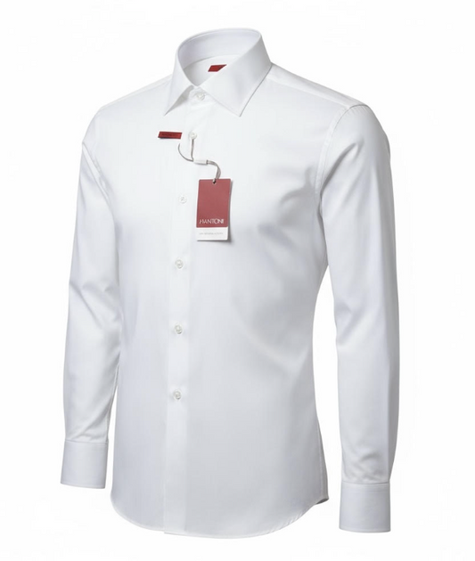 Men's Dress Shirt - White - French Cuff