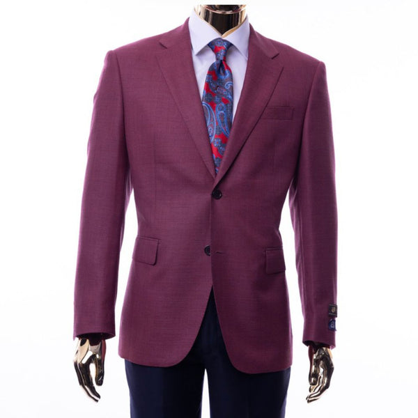 Berragamo Sport Coat in Burgundy