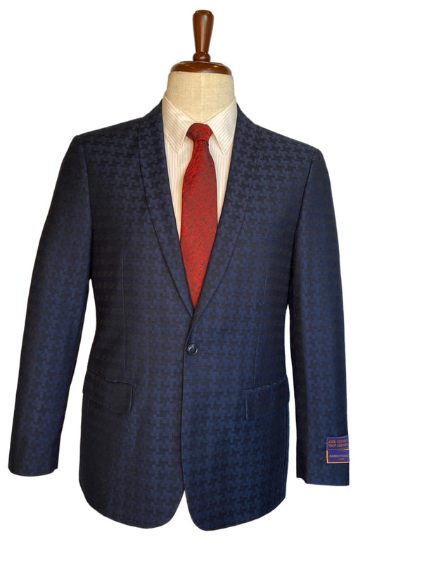 Giorgio Fiorelli - Classic Fit Navy Plaid