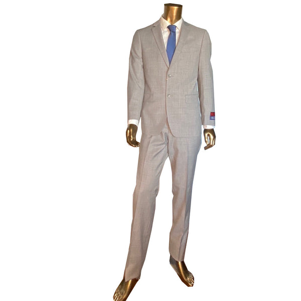 Mantoni - Modern Fit Gray suit